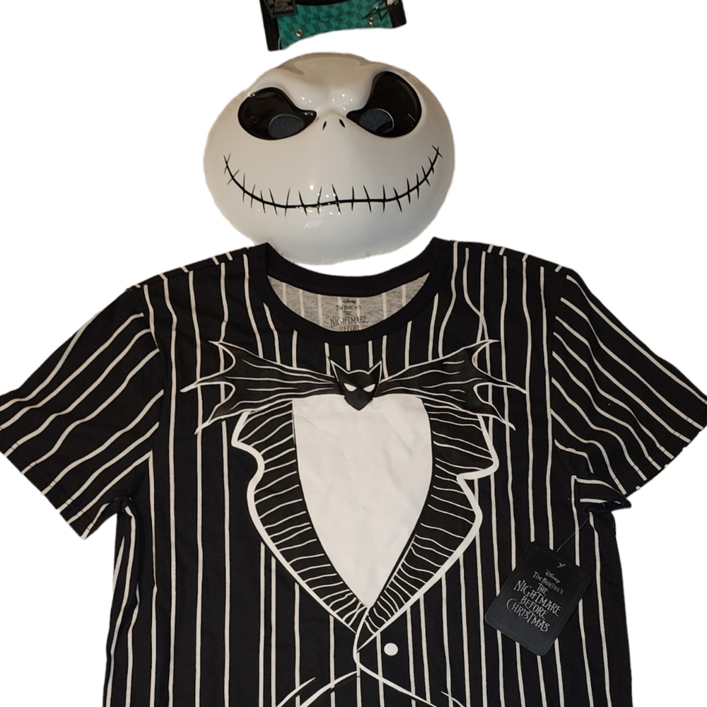 Jack Skelington Mask and Shirt